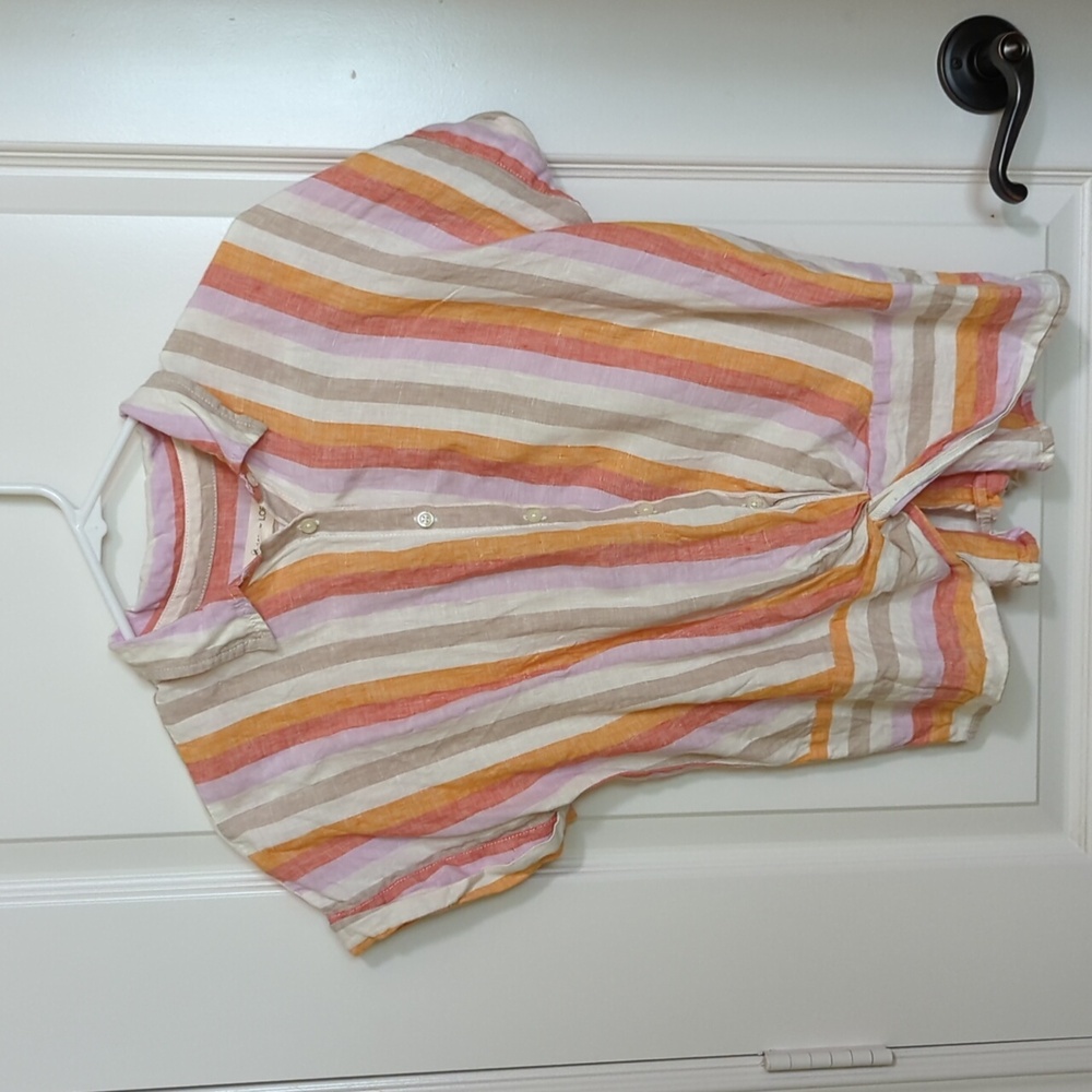 Cute Lou & Grey for Loft Linen Blouse
